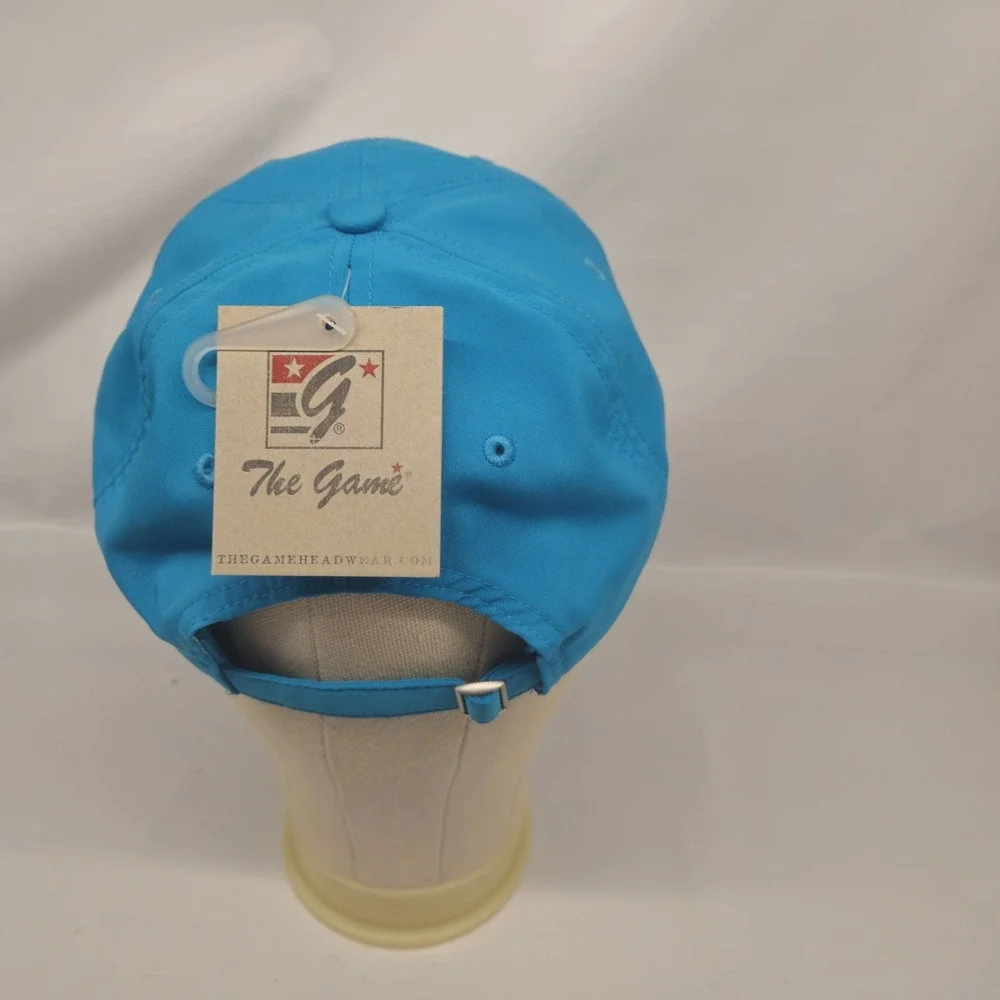 American Dry Goods Hat Men's One Size Blue Embroidered Patch Youth Golf Tarheels